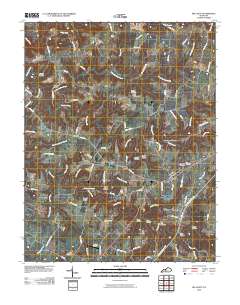 Big Clifty 2010 topographic map thumbnail