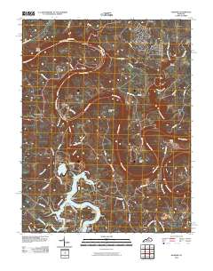 Wilmore 2010 topographic map thumbnail