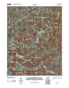 Maud 2010 topographic map thumbnail