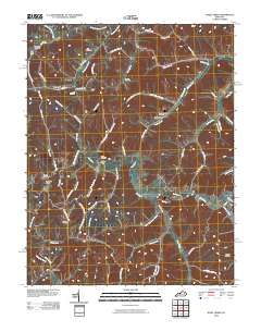 Hazel Green 2010 topographic map thumbnail