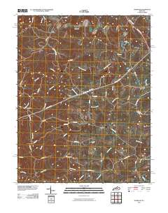 McBrayer 2010 topographic map thumbnail