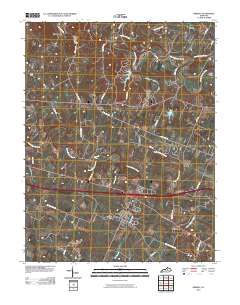 Midway 2010 topographic map thumbnail