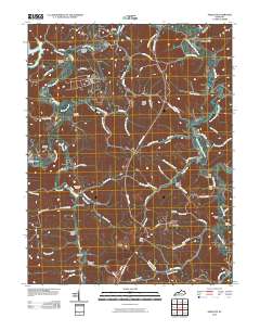 Argillite 2010 topographic map thumbnail