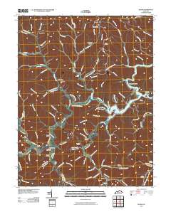 Blaine 2010 topographic map thumbnail
