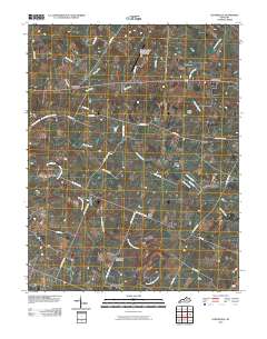 Centerville 2010 topographic map thumbnail