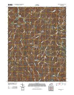 Brooksville 2010 topographic map thumbnail