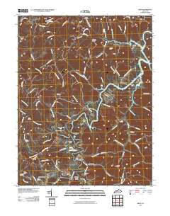 Bruin 2010 topographic map thumbnail