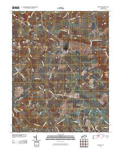 Fredonia 2010 topographic map thumbnail