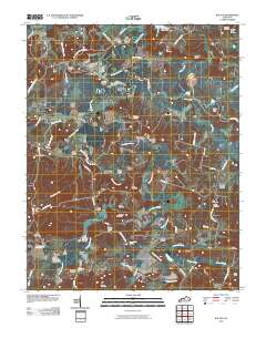 Dalton 2010 topographic map thumbnail