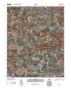 Gracey 2010 topographic map thumbnail