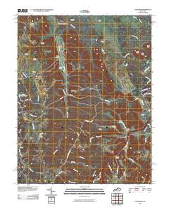 Colesburg 2010 topographic map thumbnail