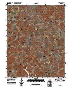 Faubush 2010 topographic map thumbnail