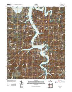 Austin 2010 topographic map thumbnail