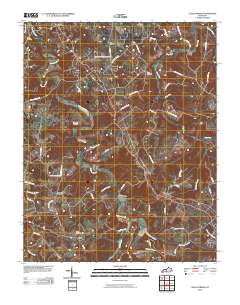 Allen Springs 2010 topographic map thumbnail