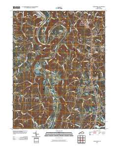 Alexandria 2010 topographic map thumbnail