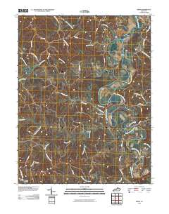 Berry 2010 topographic map thumbnail