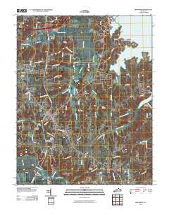 Briensburg 2010 topographic map thumbnail