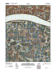 Bandana 2010 topographic map thumbnail