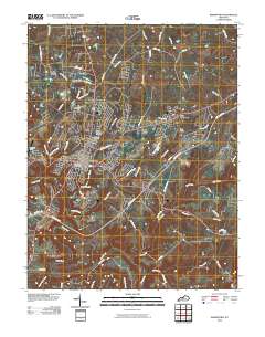 Bardstown 2010 topographic map thumbnail