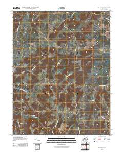 Big Spring 2010 topographic map thumbnail