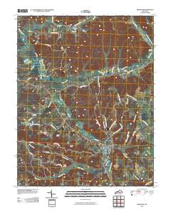 Brodhead 2010 topographic map thumbnail