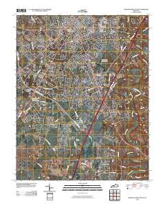 Bowling Green South 2010 topographic map thumbnail