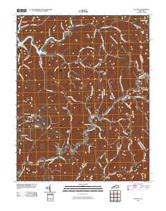 Blackey 2010 topographic map thumbnail