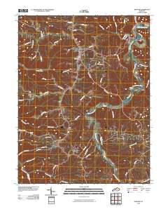 Bedford 2010 topographic map thumbnail