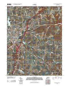 Elizabethtown 2010 topographic map thumbnail