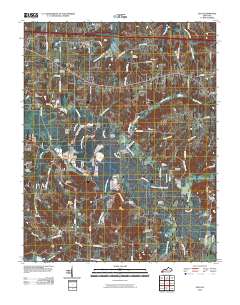 Elva 2010 topographic map thumbnail
