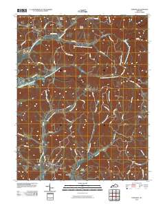 Fordsville 2010 topographic map thumbnail