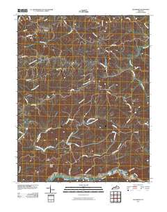 Glensboro 2010 topographic map thumbnail