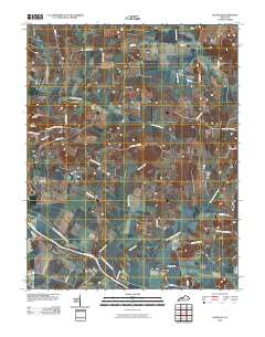 Glenville 2010 topographic map thumbnail
