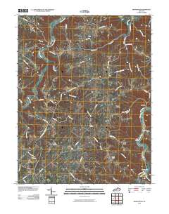 Franklinton 2010 topographic map thumbnail