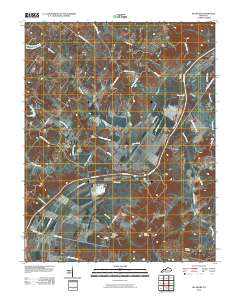 Delaware 2010 topographic map thumbnail