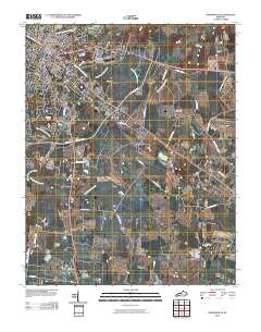 Hopkinsville 2010 topographic map thumbnail