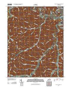 Head of Grassy 2010 topographic map thumbnail