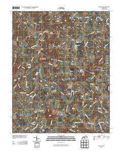 Hudgins 2010 topographic map thumbnail