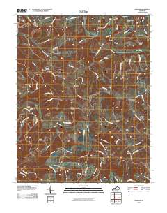 Gresham 2010 topographic map thumbnail