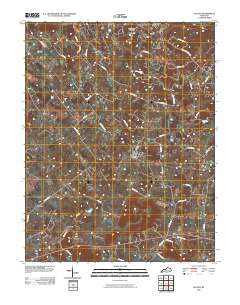 Guston 2010 topographic map thumbnail