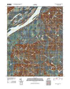 Grove Center 2010 topographic map thumbnail