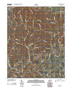 Hibernia 2010 topographic map thumbnail