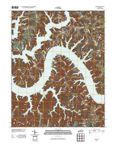 Jabez 2010 topographic map thumbnail