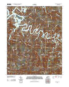 McDaniels 2010 topographic map thumbnail
