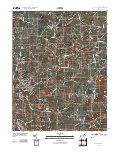 Flemingsburg 2010 topographic map thumbnail