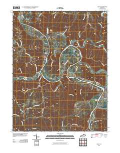 Gratz 2010 topographic map thumbnail