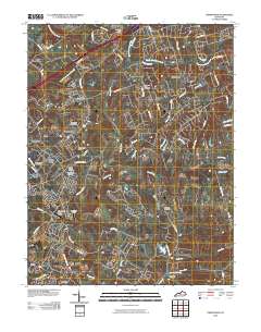 Crestwood 2010 topographic map thumbnail
