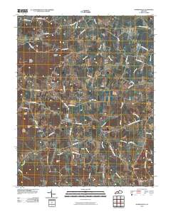 Hammonville 2010 topographic map thumbnail