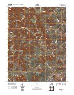 Irvington 2010 topographic map thumbnail