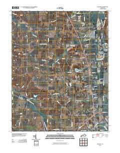 Hickory 2010 topographic map thumbnail